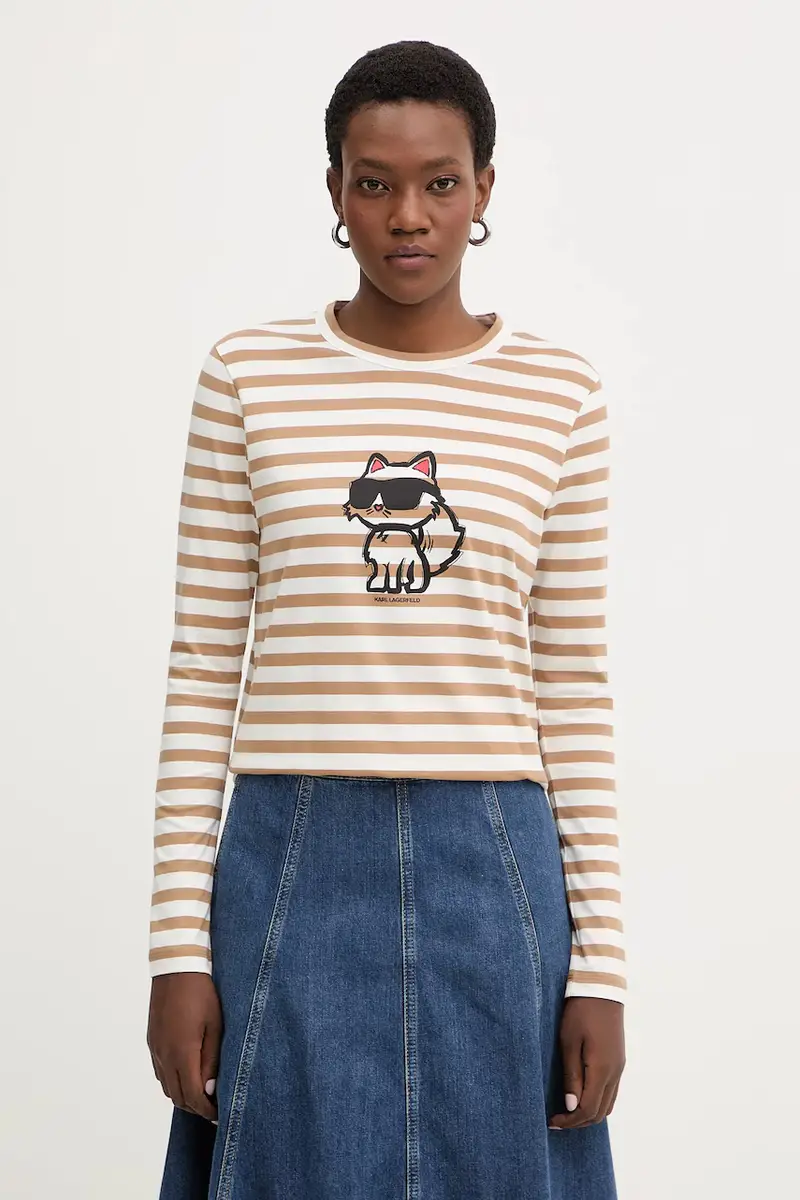 Karl Lagerfeld Top Beige 4147811