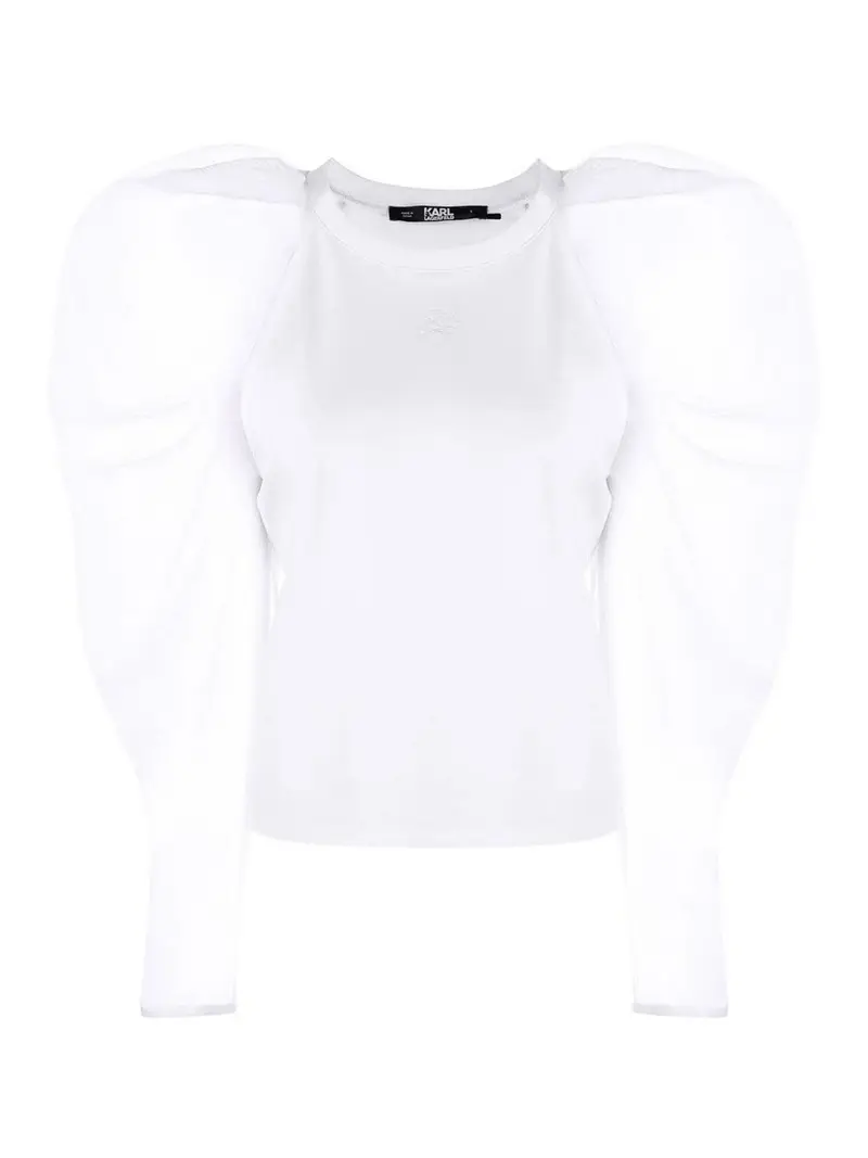 Karl Lagerfeld Top Bianco 3259660