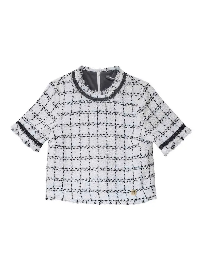 Karl Lagerfeld Top Bianco 4228593