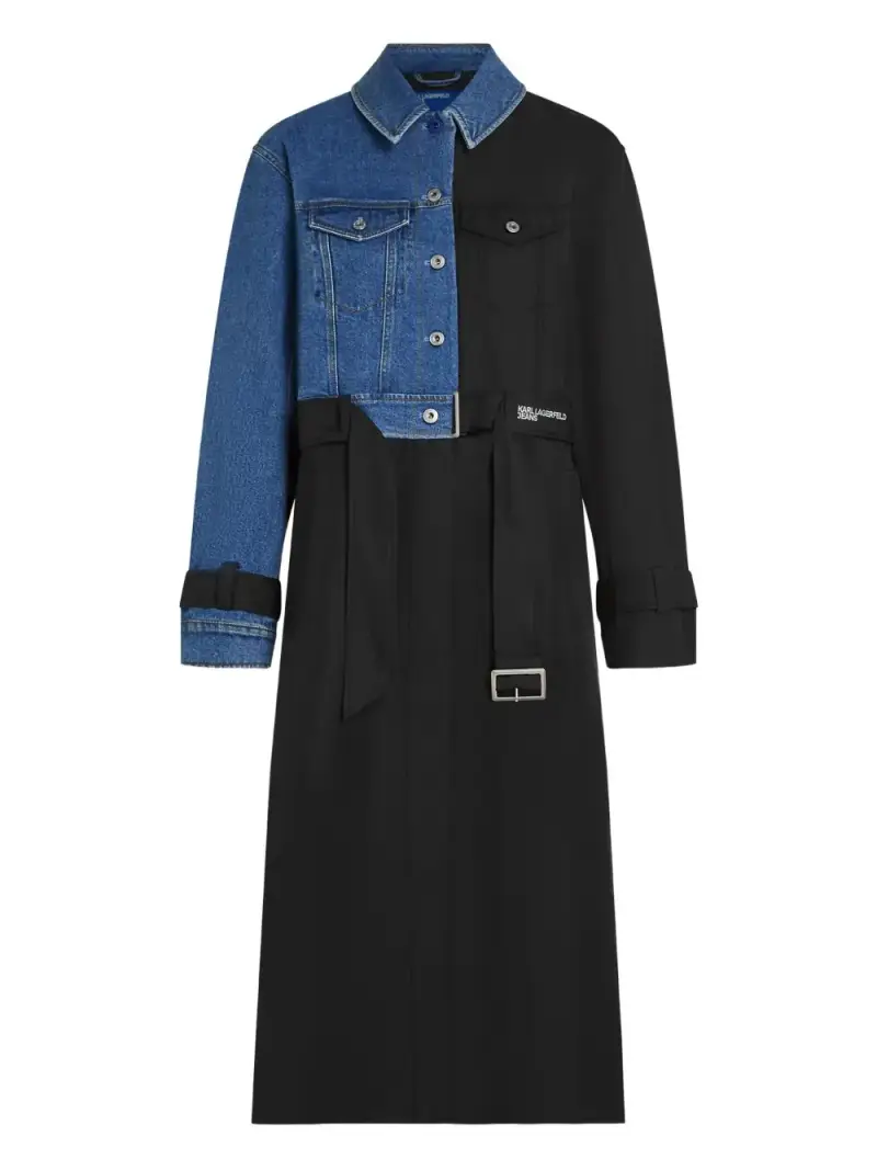 Karl Lagerfeld Trench Blu 4198994
