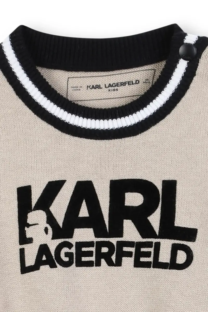 tuta neonato/a colore beige Z30973 miniatura 3