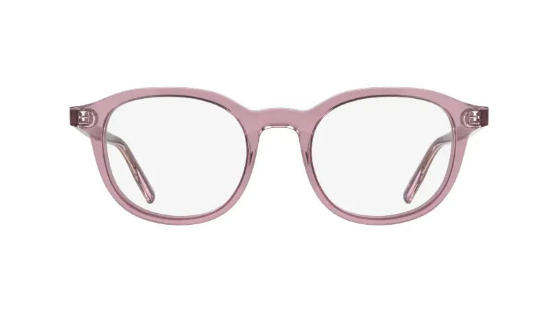 Unisex Karl Lagerfeld KL6235 601 Montature da vista Acetato Rosa Geometrica Normale miniatura 2