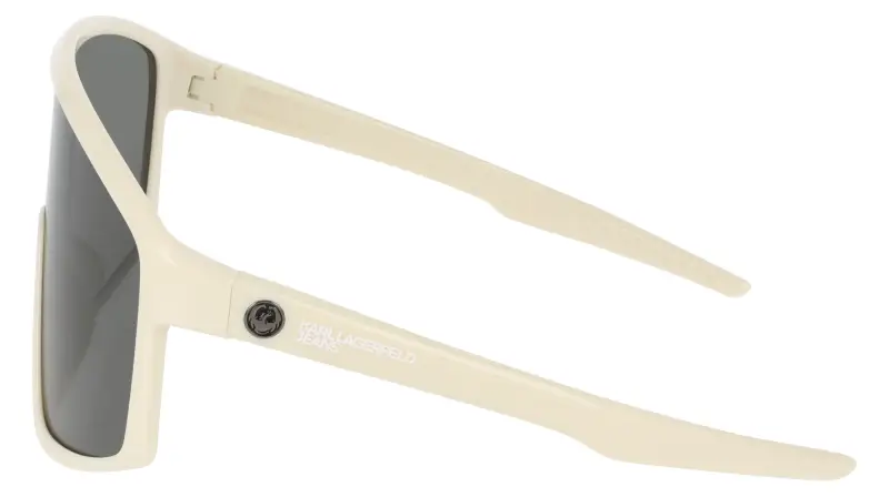 Unisex Karl Lagerfeld KLJ6228S 104 Occhiali da sole Bio-iniettato Fumo Maschera Normale miniatura 3