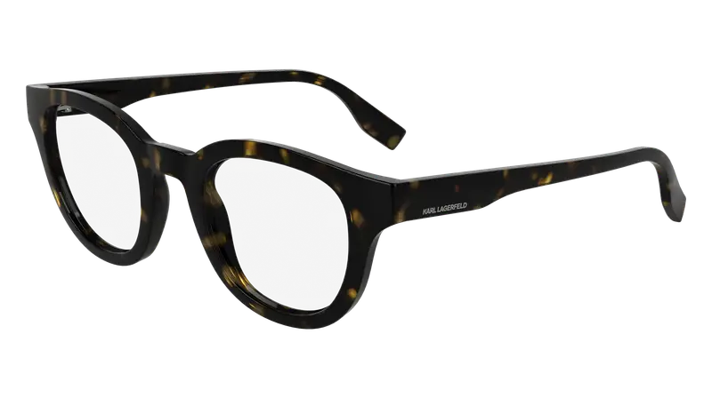 Karl Lagerfeld Unisex KL6177 240 Montature da vista Bio-iniettato Havana Geometrica Normale