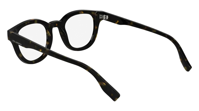 Karl Lagerfeld Unisex KL6177 240 Montature da vista Bio-iniettato Havana Geometrica Normale miniatura 2