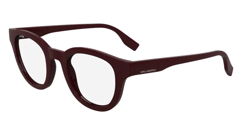 Karl Lagerfeld Unisex KL6177 601 Montature da vista Bio-iniettato Bordeaux Geometrica Normale