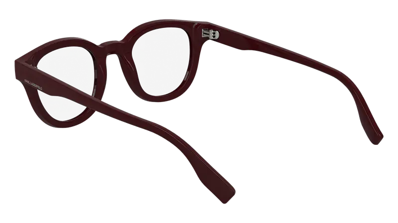 Karl Lagerfeld Unisex KL6177 601 Montature da vista Bio-iniettato Bordeaux Geometrica Normale miniatura 2