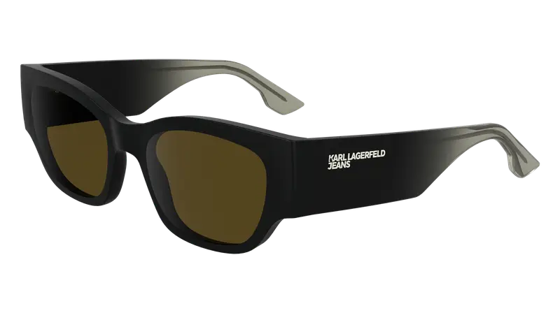 Karl Lagerfeld Unisex KLJ6168S 002 Occhiali da sole Bio-iniettato Nero   Normale