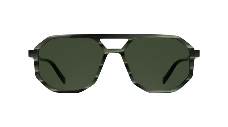 Karl Lagerfeld Occhiali da sole Uomo Verde 4198763 miniatura 2