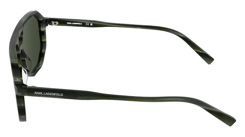 Karl Lagerfeld Occhiali da sole Uomo Verde 4198763 miniatura 3