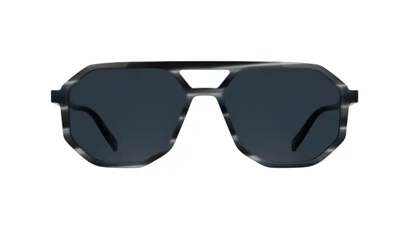 Karl Lagerfeld Occhiali da sole Uomo Blu 4198093 miniatura 2