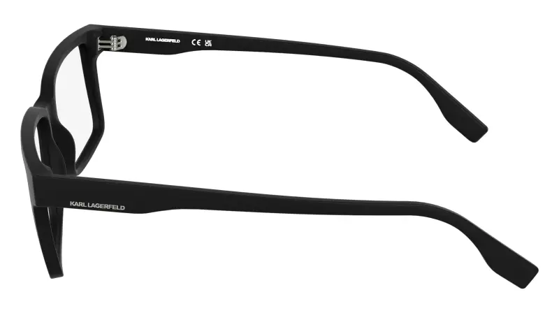 Uomo Karl Lagerfeld KL6236 002 Montature da vista Bio-iniettato Nero Squadrata Normale miniatura 3