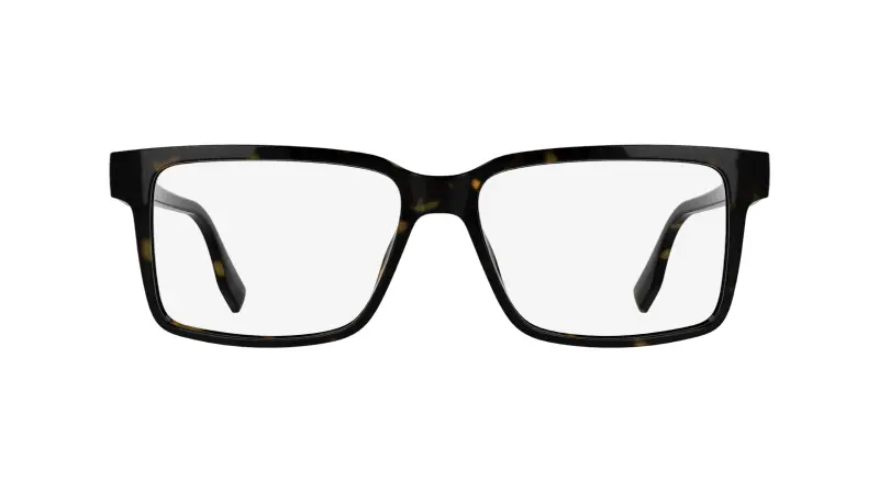 Uomo Karl Lagerfeld KL6236 242 Montature da vista Bio-iniettato Havana Squadrata Normale miniatura 2