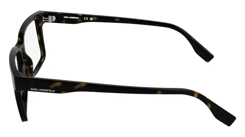 Uomo Karl Lagerfeld KL6236 242 Montature da vista Bio-iniettato Havana Squadrata Normale miniatura 3