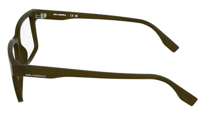 Uomo Karl Lagerfeld KL6236 275 Montature da vista Bio-iniettato Verde Squadrata Normale miniatura 3