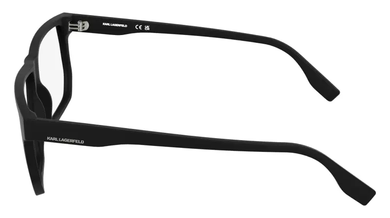 Uomo Karl Lagerfeld KL6242 002 Montature da vista Bio-iniettato Nero Pilot Normale miniatura 3