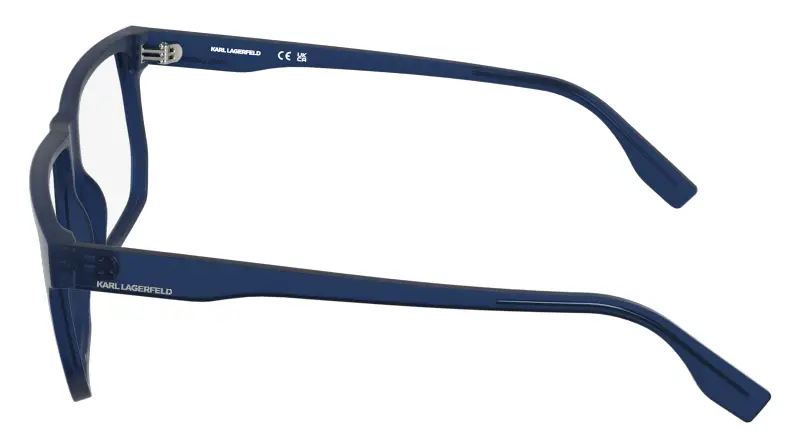 Uomo Karl Lagerfeld KL6242 400 Montature da vista Bio-iniettato Blu Pilot Normale miniatura 3