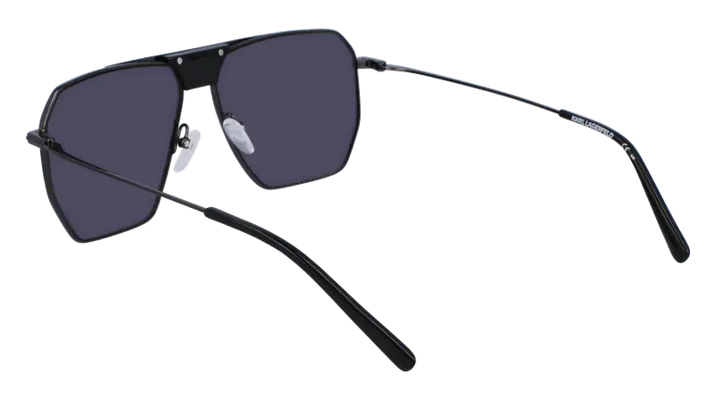 Karl Lagerfeld Occhiali da sole Uomo Nero 862350 miniatura 2