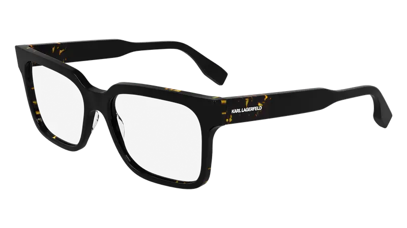 Karl Lagerfeld Uomo KL6173 017 Montature da vista Acetato Nero Squadrata Normale