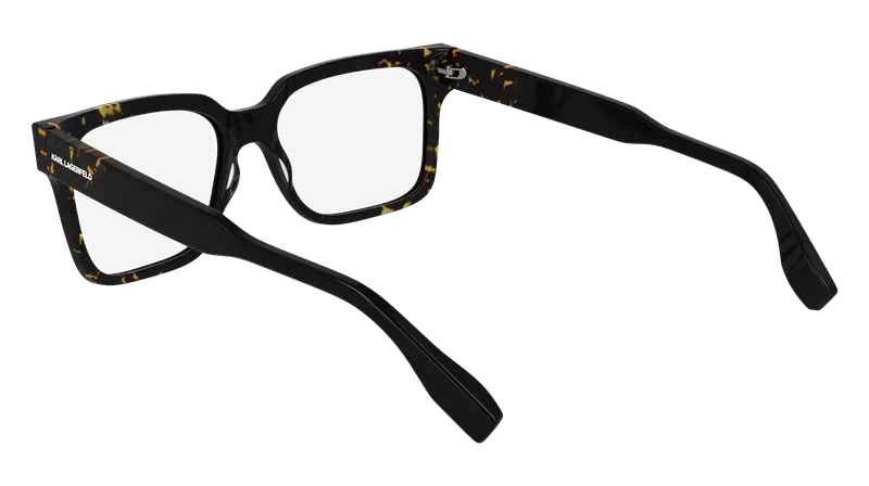 Karl Lagerfeld Uomo KL6173 017 Montature da vista Acetato Nero Squadrata Normale miniatura 2