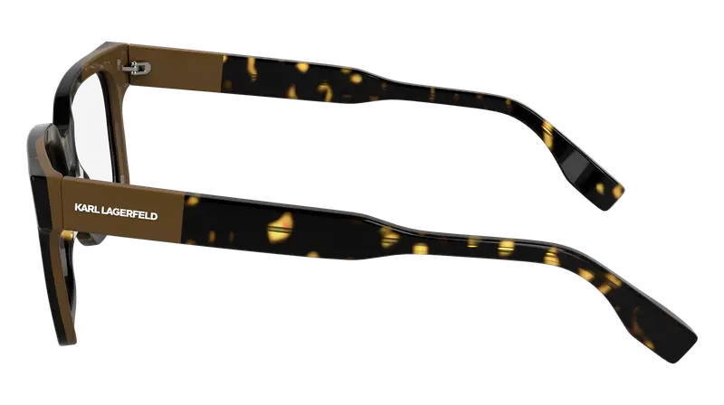 Karl Lagerfeld Uomo KL6173 245 Montature da vista Acetato Havana Squadrata Normale miniatura 3