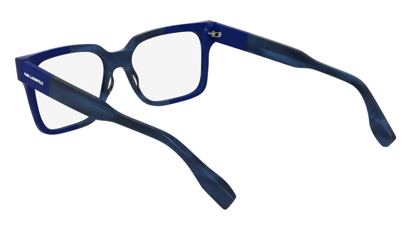 Karl Lagerfeld Uomo KL6173 422 Montature da vista Acetato Blu Squadrata Normale miniatura 2