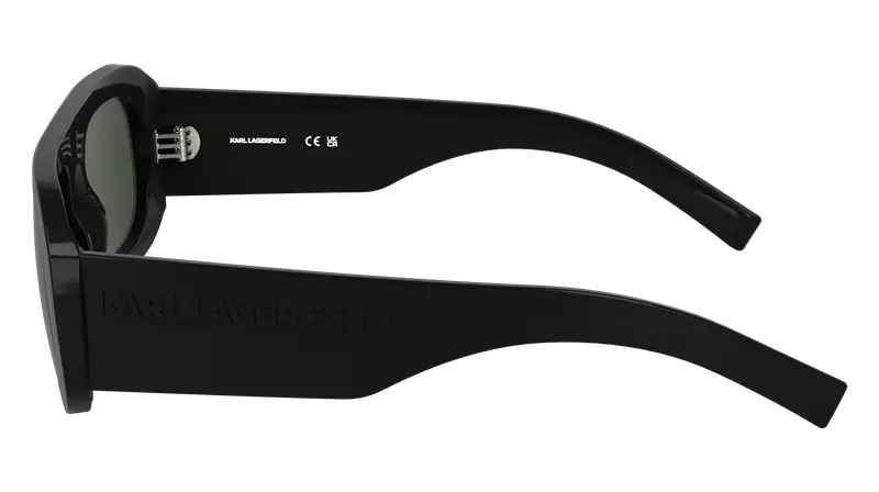 Karl Lagerfeld Occhiali da sole Uomo Nero 862558 miniatura 2