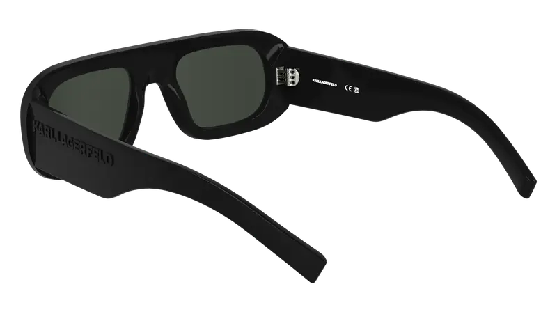 Karl Lagerfeld Occhiali da sole Uomo Nero 862558 miniatura 3