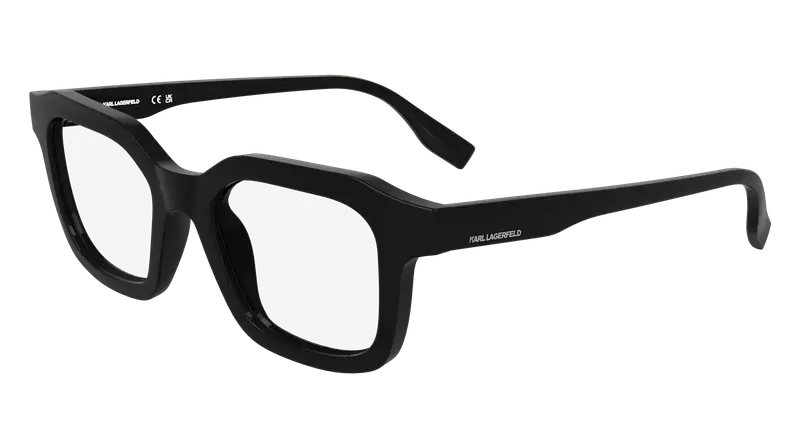 Karl Lagerfeld Uomo KL6197 001 Montature da vista Bio-iniettato Nero Squadrata Normale