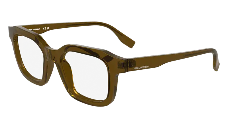 Karl Lagerfeld Uomo KL6197 200 Montature da vista Bio-iniettato Marrone Squadrata Normale