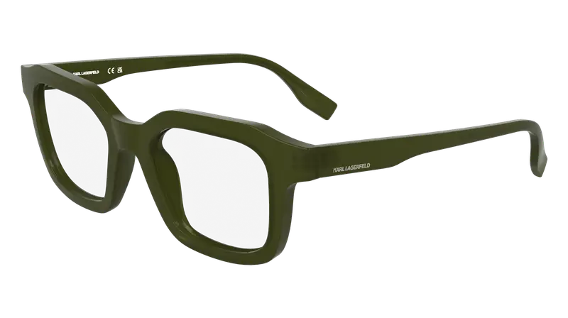 Karl Lagerfeld Uomo KL6197 275 Montature da vista Bio-iniettato Verde Squadrata Normale