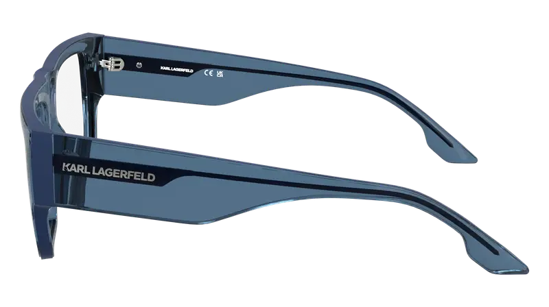 Karl Lagerfeld Uomo KL6198 400 Montature da vista Iniettato Blu Pilot Normale miniatura 2