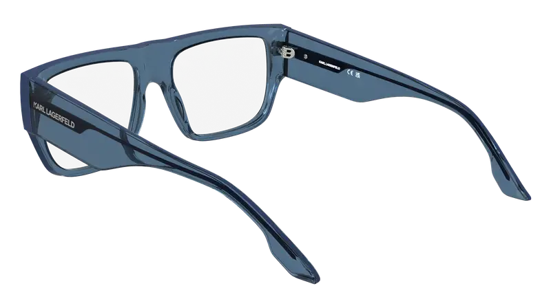 Karl Lagerfeld Uomo KL6198 400 Montature da vista Iniettato Blu Pilot Normale miniatura 3