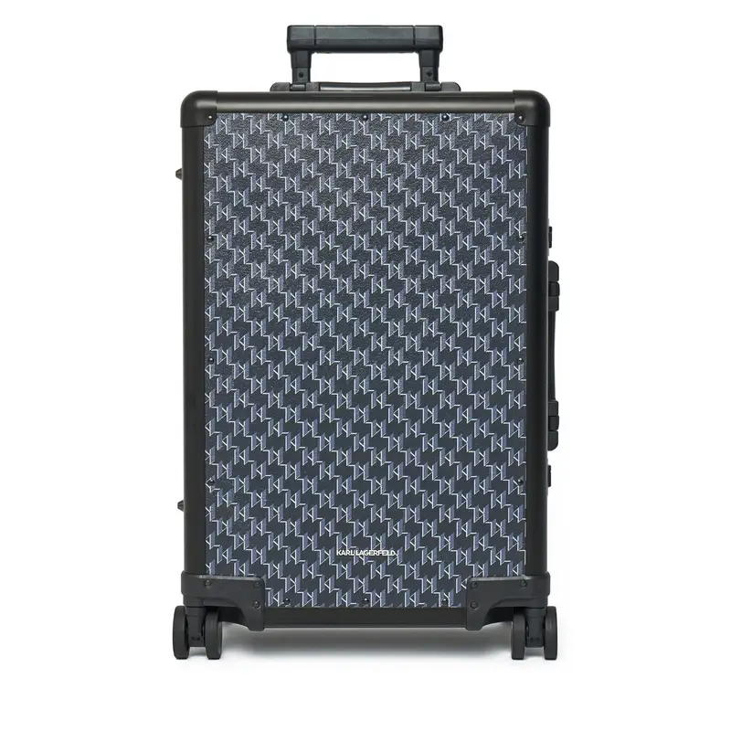 Valigia da cabina KARL LAGERFELD Voyage A1M30482 Blu scuro