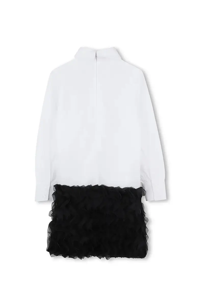 vestito bambina colore bianco Z30617 miniatura 3