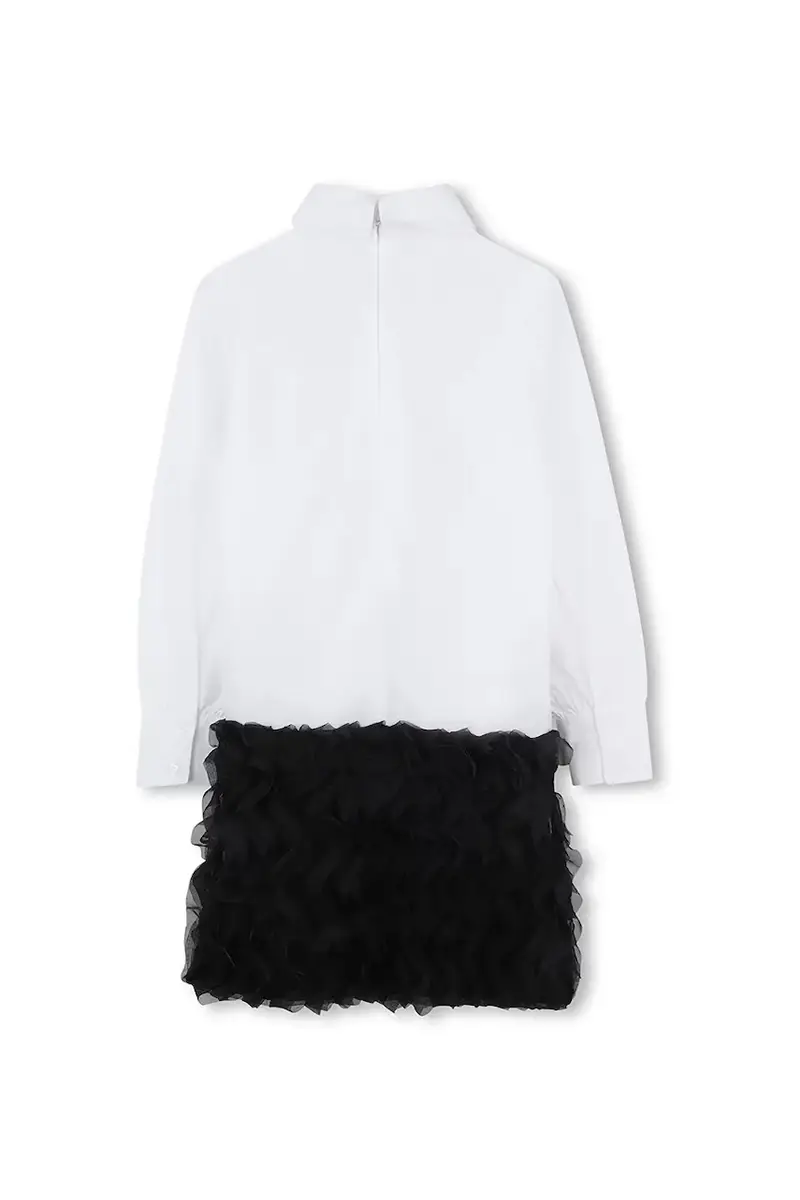 vestito bambina colore bianco Z30617 miniatura 3