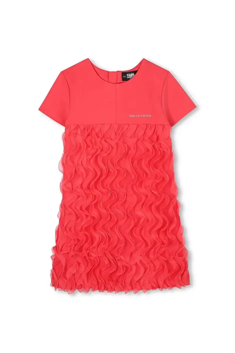 vestito bambina colore rosa Z30621 miniatura 2