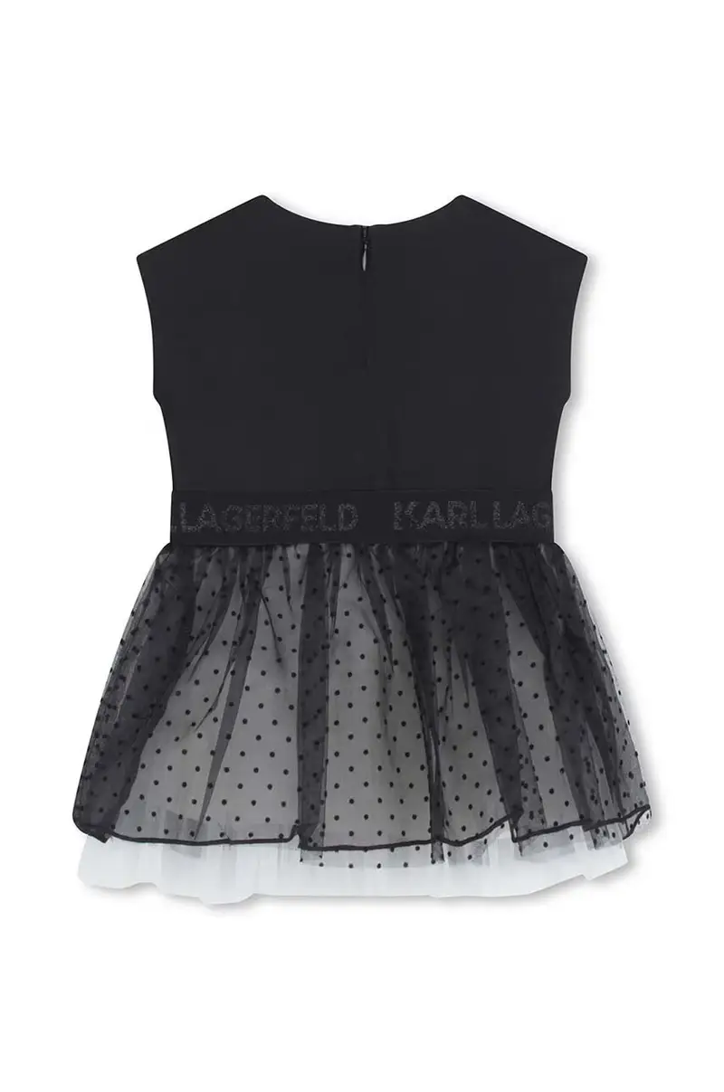 vestito bambina Nero miniatura 2