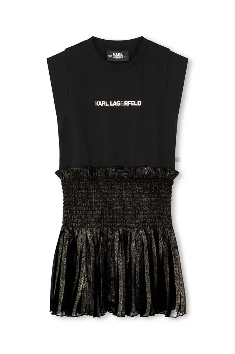 vestito bambina Nero miniatura 2