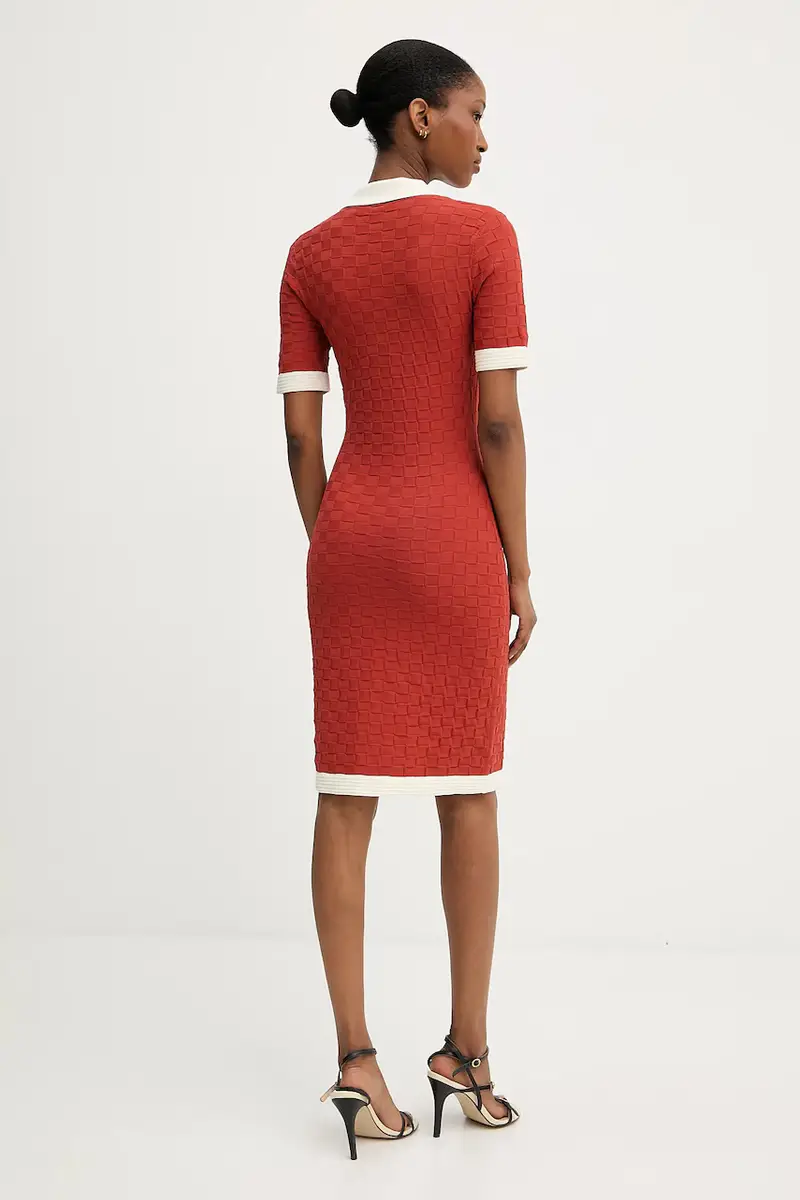 vestito colore arancione A3W13036 miniatura 3