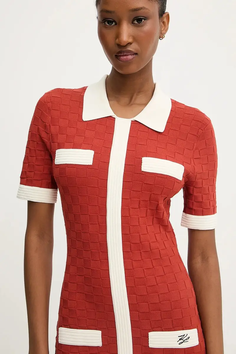 vestito colore arancione A3W13036 miniatura 4