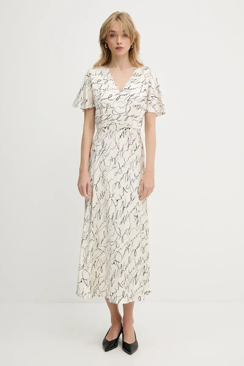 vestito colore beige A3W13029