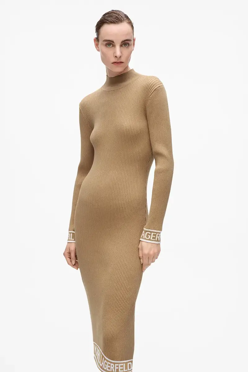 vestito colore beige A4W13028 miniatura 3