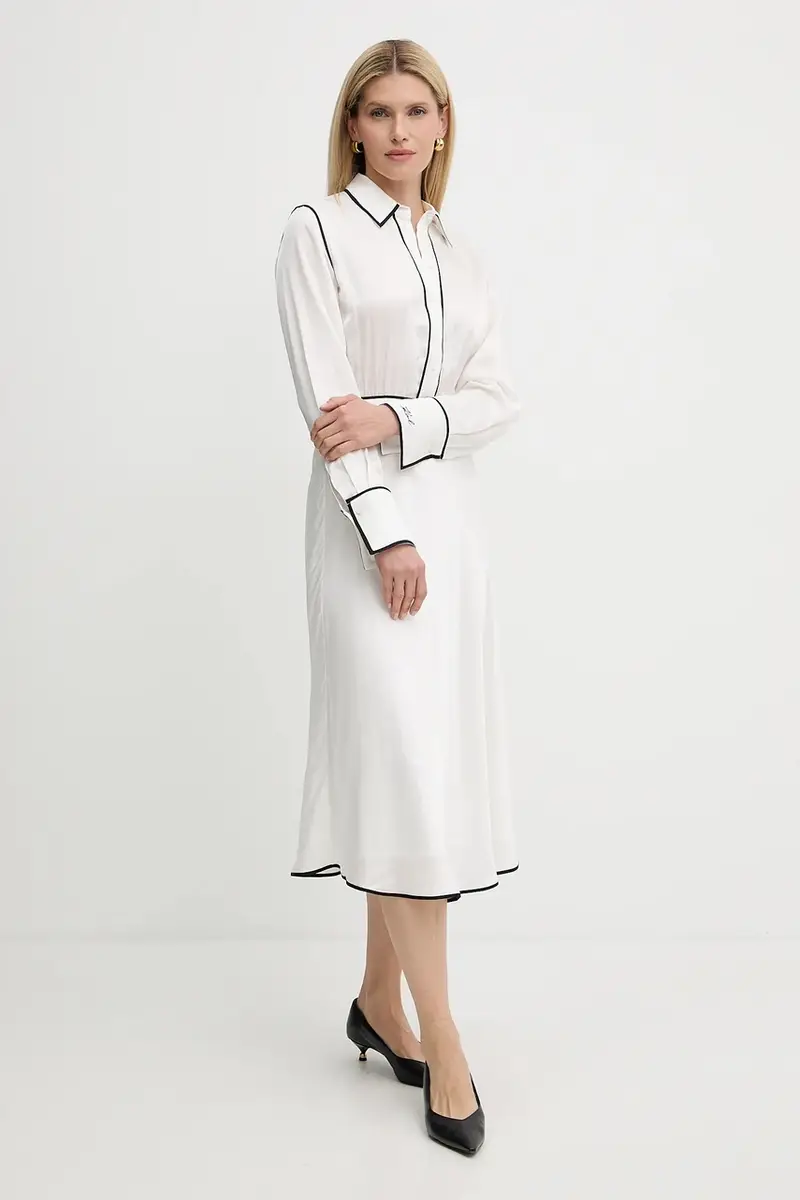 vestito colore bianco A3W13021 miniatura 2