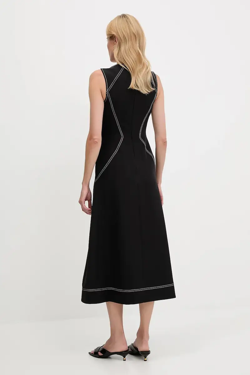 vestito colore nero A3W13032 miniatura 2