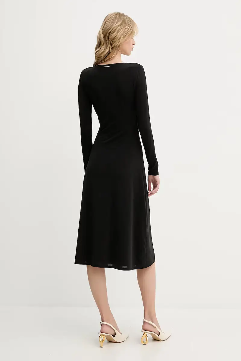 vestito colore nero A3W13042 miniatura 3