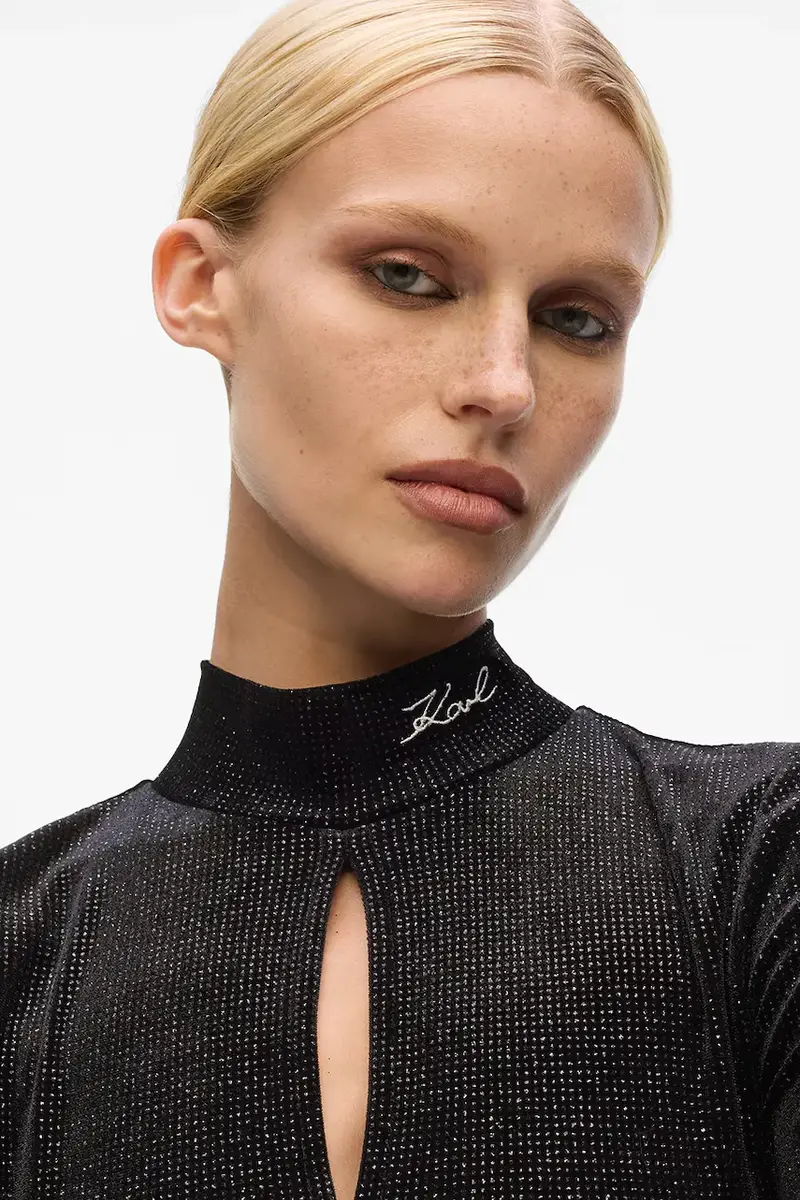 vestito colore nero A4W13016 miniatura 3