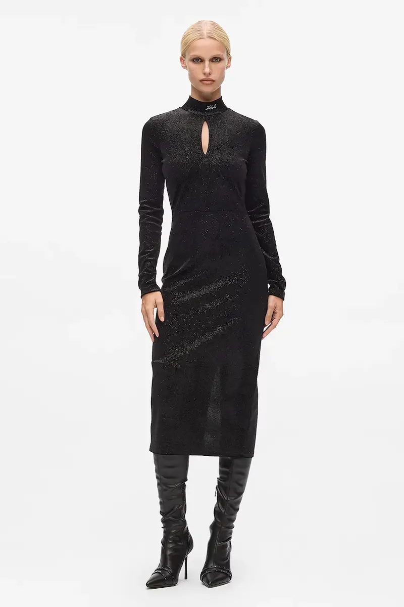 vestito colore nero A4W13016