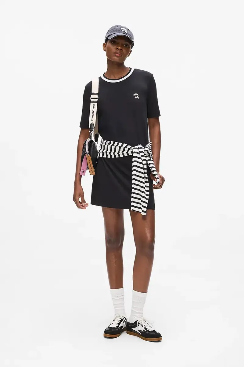 vestito colore nero A4W13020 miniatura 4