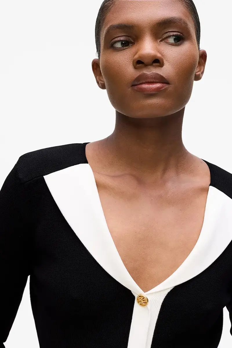 vestito colore nero A4W13025 miniatura 3